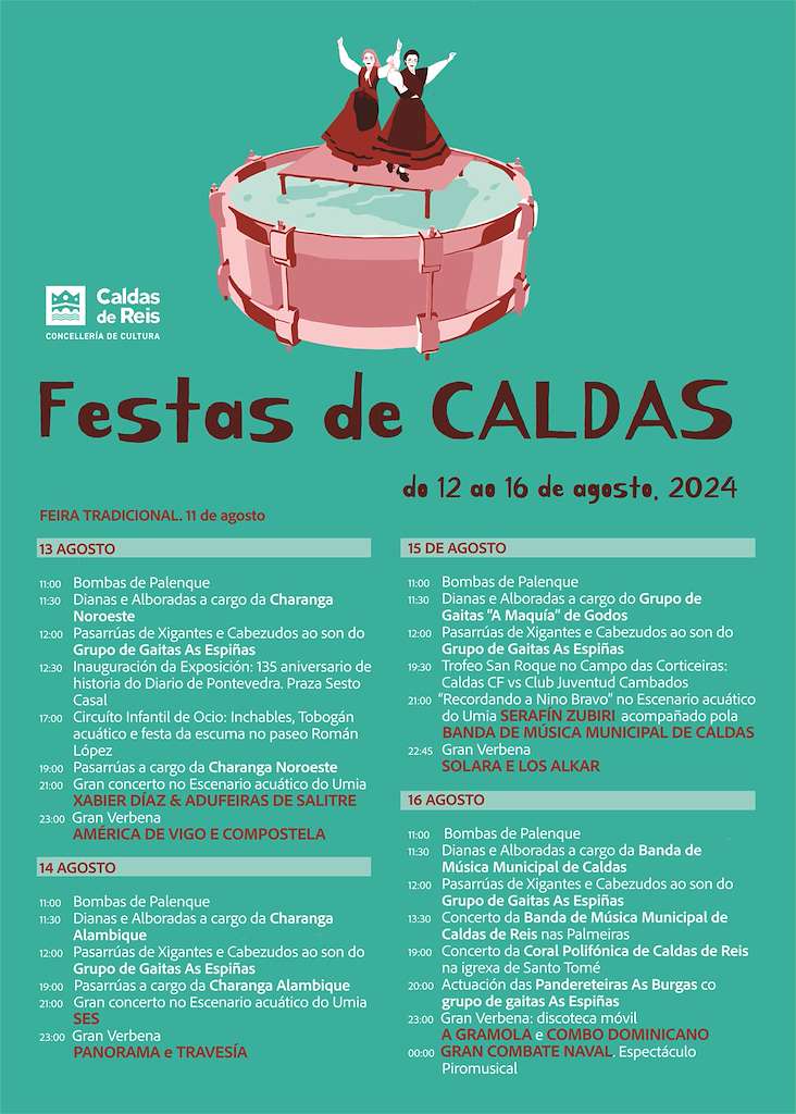 Festas Patronais de San Roque en Caldas de Reis