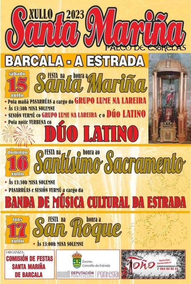 Festas Patronais de Santa Mariña de Barcala en A Estrada
