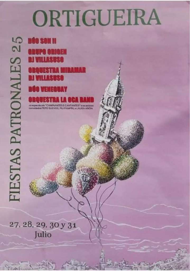 Festas Patronais de Santa Marta (2025) en Ortigueira