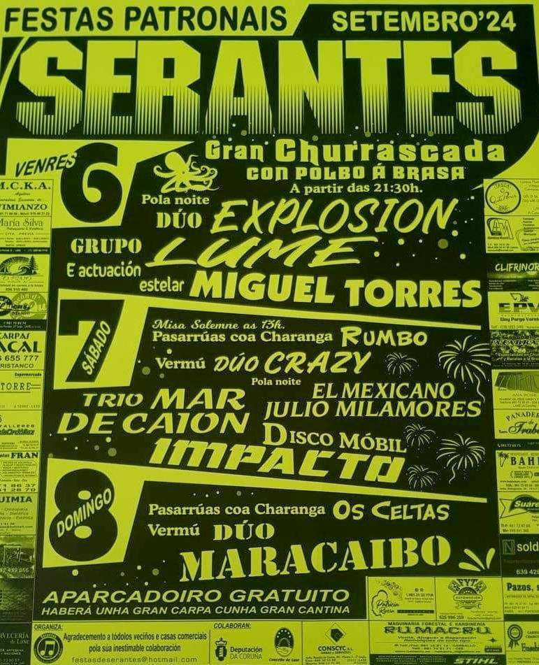 Festas Patronais de Serantes en Laxe