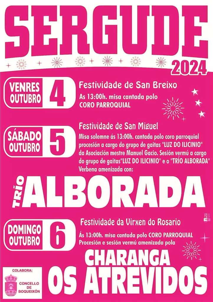 Festas Patronais de Sergude en Boqueixón