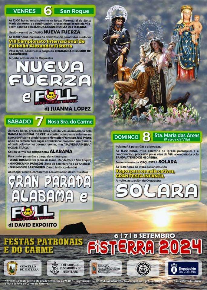 Festas Patronais e do Carme en Fisterra