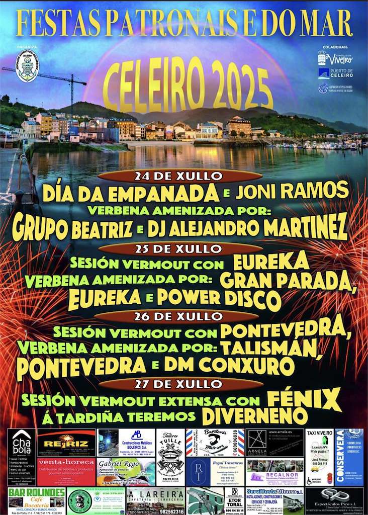 Festas Patronais e do Mar de Celeiro  en Viveiro