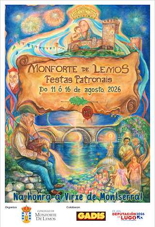 Fechas, información, programa, cartel, imágenes, mapa y ubicación de Festas Patronais - Virxe de Montserrat (2026) en Monforte de Lemos