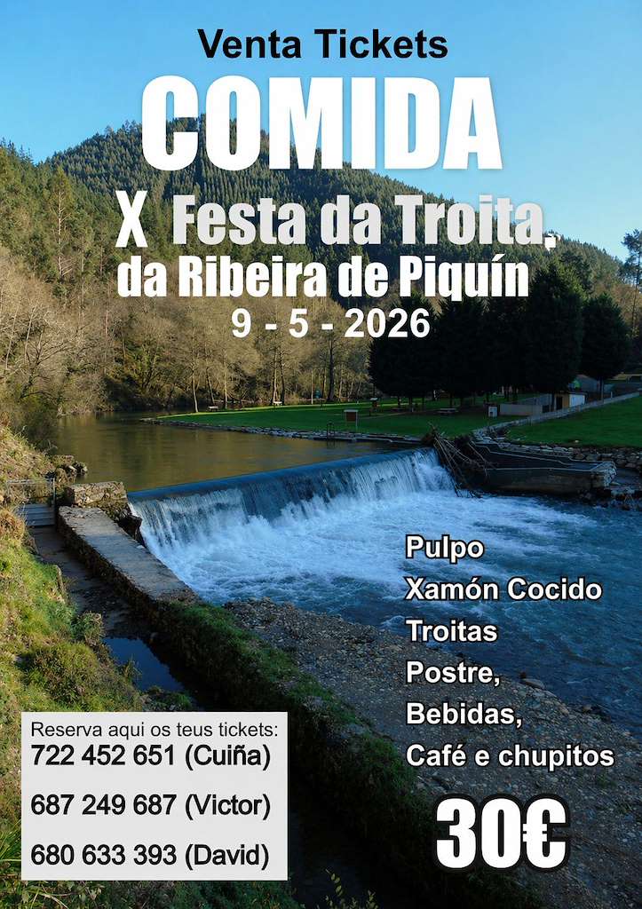 X Festexo da Troita en A Ribeira de Piquín