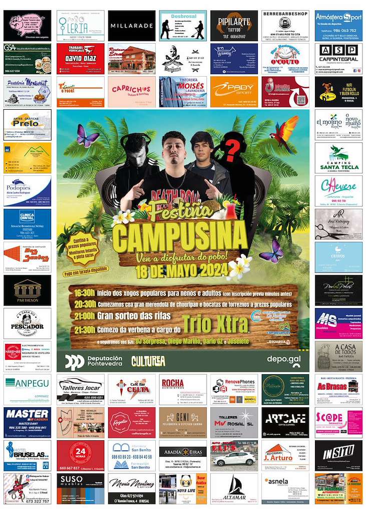 Festiña Campusina de Camposancos (2025) en A Guarda