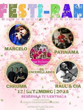 Fechas, información, programa, cartel, imágenes, mapa y ubicación de Festi-Ran  en  A Lama
