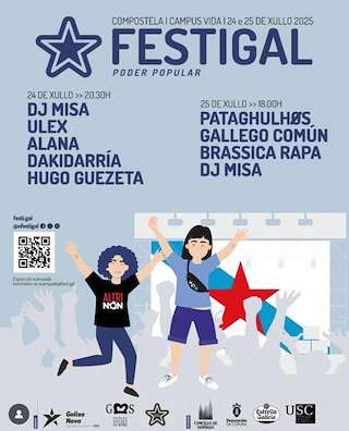 Fechas, información, programa, cartel, imágenes, mapa y ubicación de Festigal (2026)  en  Santiago de Compostela