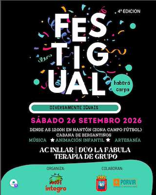 Fechas, información, programa, cartel, imágenes, mapa y ubicación de Festigual  (2026) en Cabana de Bergantiños