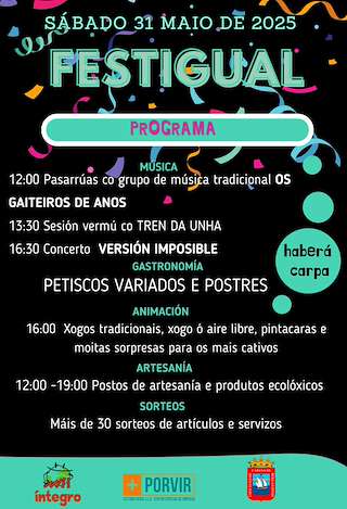 Fechas, información, programa, cartel, imágenes, mapa y ubicación de Festigual   en  Cabana de Bergantiños
