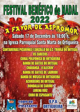 Festival Benéfico de Navidad en Ortigueira