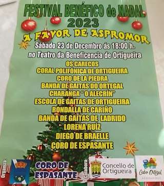 Festival Benéfico de Navidad en Ortigueira