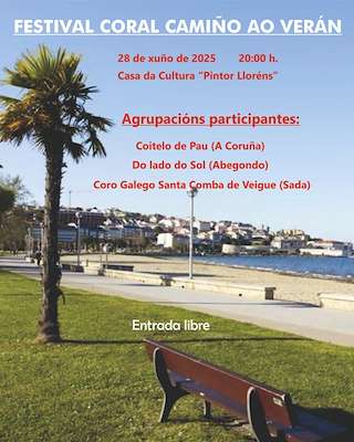 Festival Camiño ó Verán (2026) en Sada