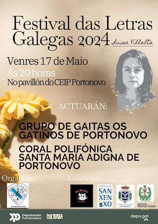 Festival das Letras Galegas de Portonovo (2026) en Sanxenxo
