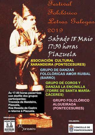 Letras Galegas (2026) en Pontecesures
