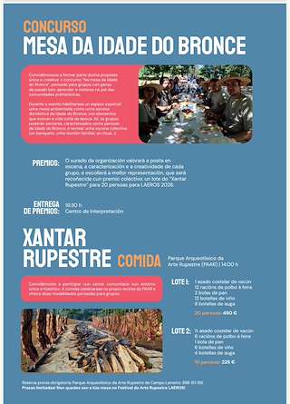 Festival de Arte Rupestre Laeros en O Campo Lameiro