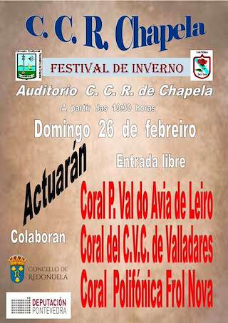 Festival de Inverno de Chapela  en Redondela
