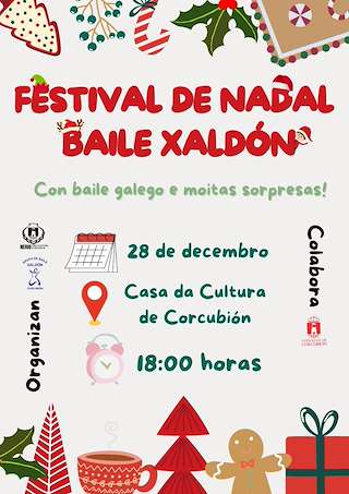 Festival de Navidad Baile Xaldón en Corcubión