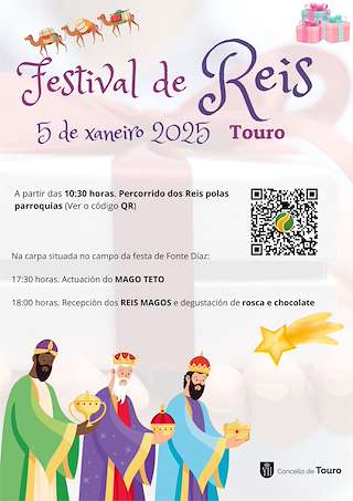 Festival de Reyes en Touro