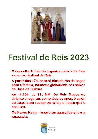Festival de Reis (2026) en Pantón