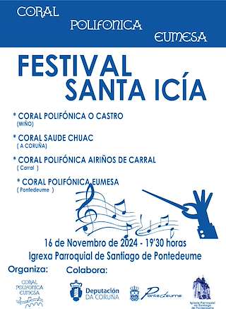 Festival de Santa Icía (2025) en Pontedeume