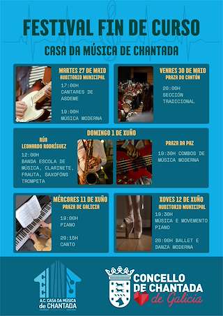 Festival Fin de Curso da Casa da Música en Chantada