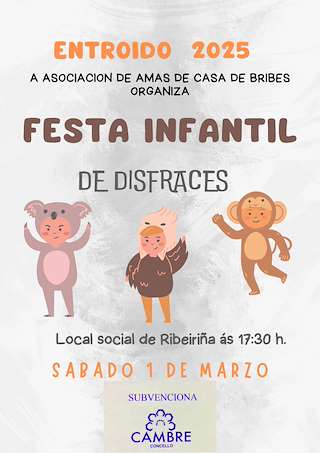 Festival Infantil de Disfraces de Bribes en Cambre