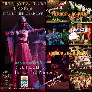 XXXVI Festival Internacional de Folclore en Pontedeume