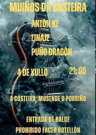 Festival Muiños da Costeira (2026) en O Porriño