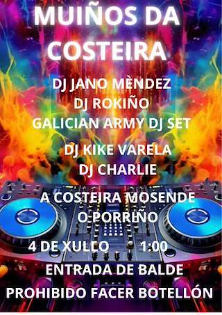 Festival Muiños da Costeira (2026) en O Porriño