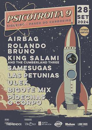 Festival Psicotroita 10 en Oroso