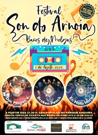 Festival Son do Arnoia en Baños de Molgas