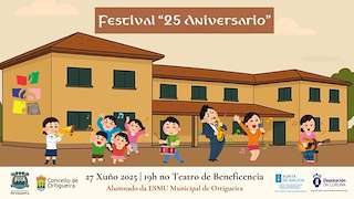 Fechas, información, programa, cartel, imágenes, mapa y ubicación de Festival 25 Aniversario da ESMU  en  Ortigueira