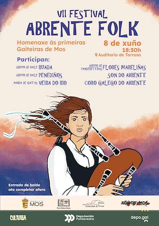 Fechas, información, programa, cartel, imágenes, mapa y ubicación de VII Festival Abrente Folk  en  Mos