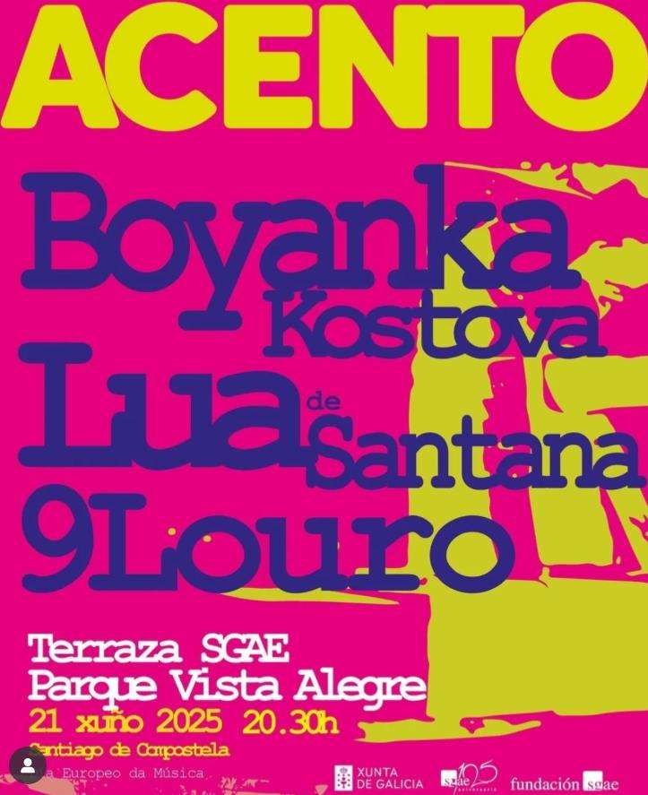 VI Festival Acento (2025) en Santiago de Compostela