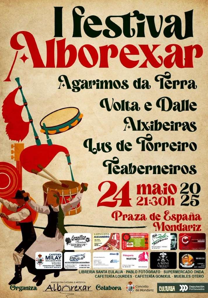 I Festival Alborexar (2025) en Mondariz