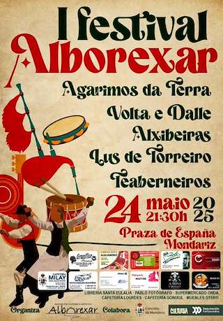 Fechas, información, programa, cartel, imágenes, mapa y ubicación de I Festival Alborexar  en  Mondariz