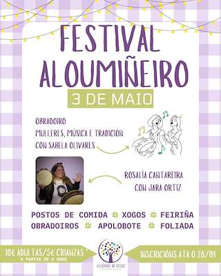 Fechas, información, programa, cartel, imágenes, mapa y ubicación de Festival Aloumiñeiro  en  O Barco de Valdeorras