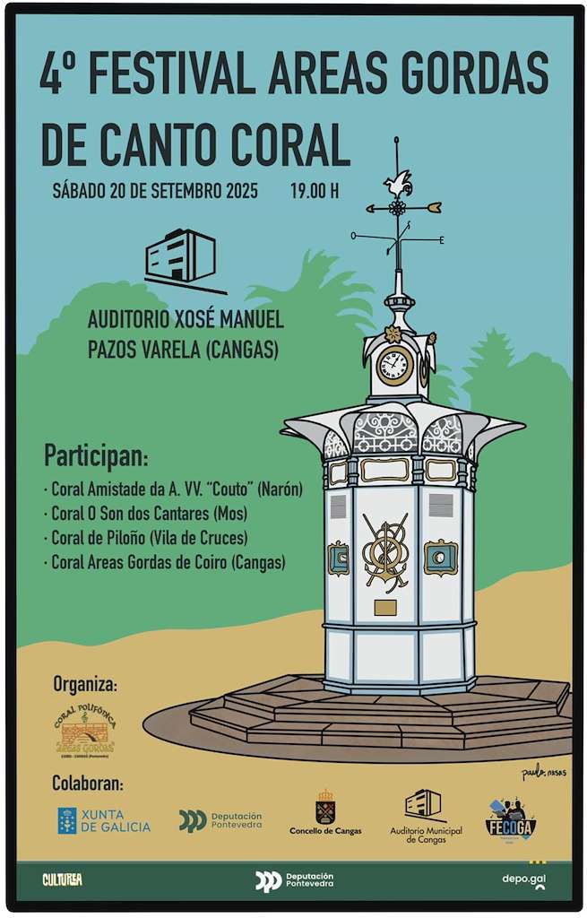 IV Festival Areas Gordas de Canto Coral en Cangas