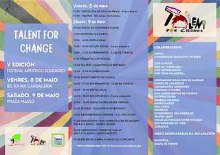 Fechas, información, programa, cartel, imágenes, mapa y ubicación de V Festival Artistico Solidario Talent for Change (2026)  en  Bueu