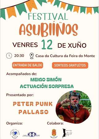 Fechas, información, programa, cartel, imágenes, mapa y ubicación de Festival Asubiíños (2026)  en  Cospeito