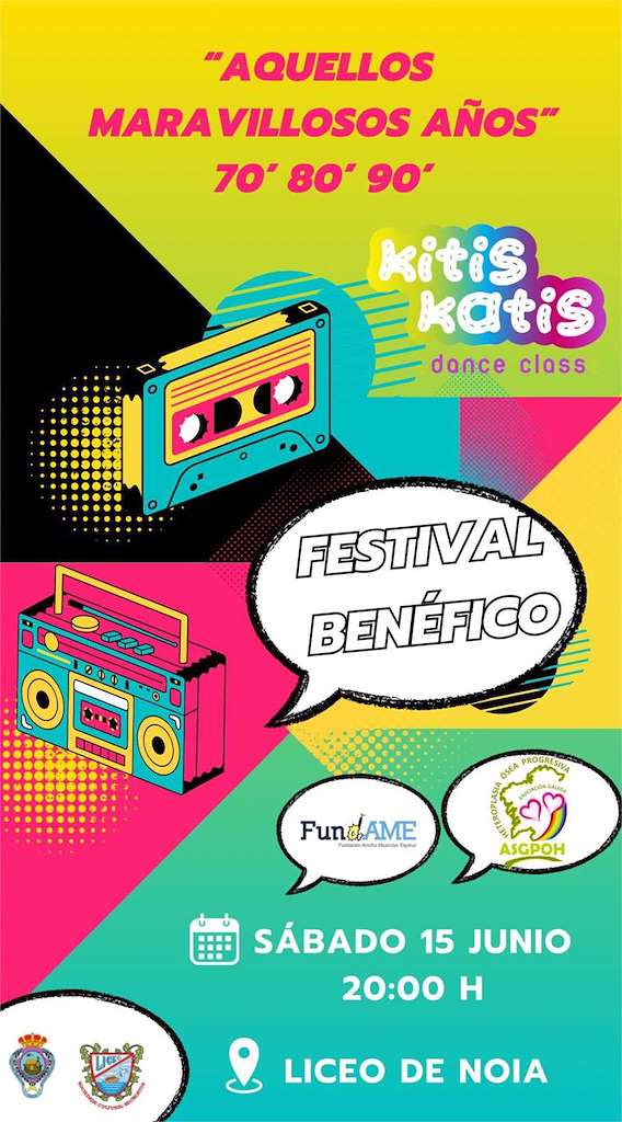 Festival Benéfico Aquellos Maravillosos Años  en Noia