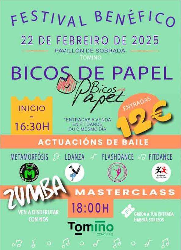 Festival Benéfico Bicos de Papel en Tomiño
