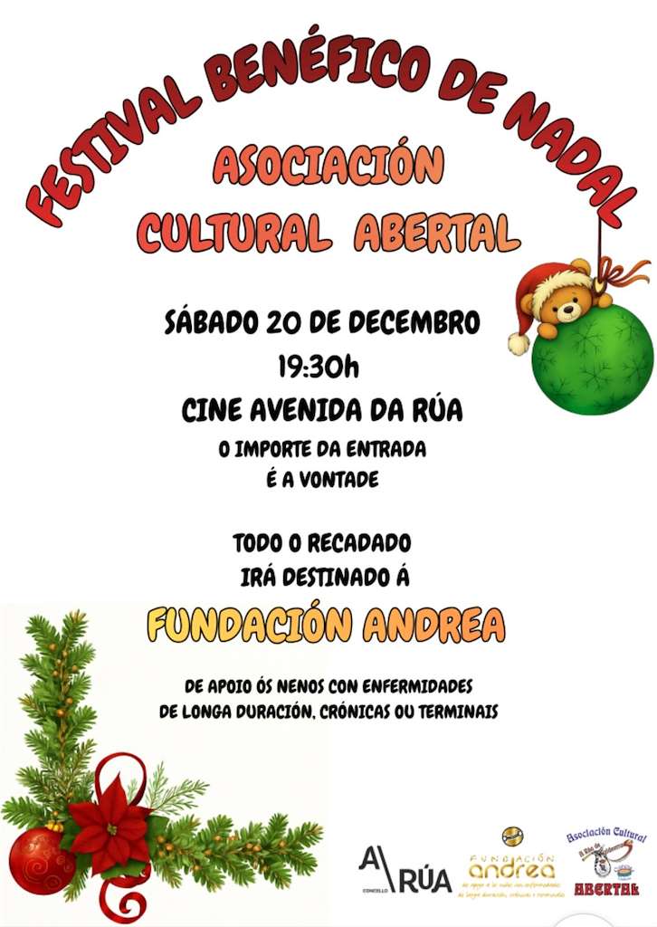 Festival Benéfico de Navidad en A Rúa