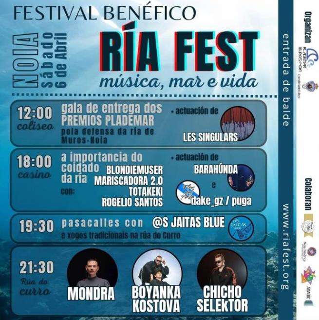 Festival Benéfico Ría Fest (2024) en Noia