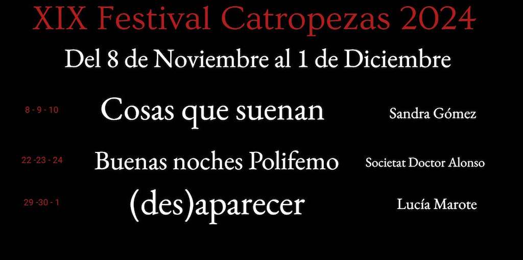 XIX Festival Catropezas en Vigo