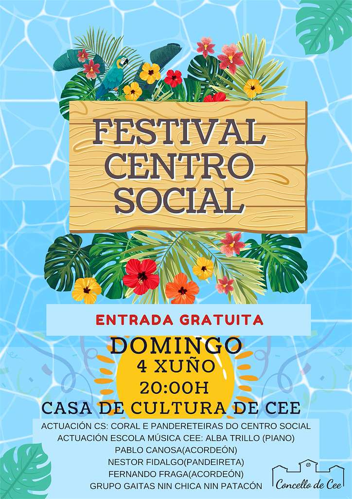 Festival Centro Social en Cee
