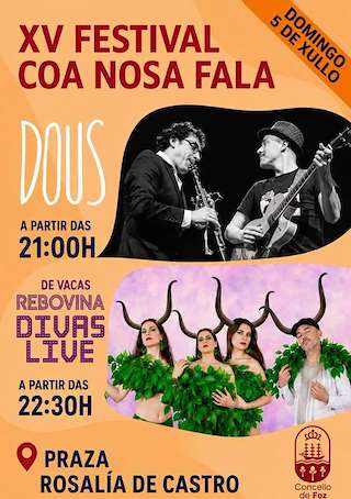 Fechas, información, programa, cartel, imágenes, mapa y ubicación de XV Festival Coa Nosa Fala (2026)  en  Foz