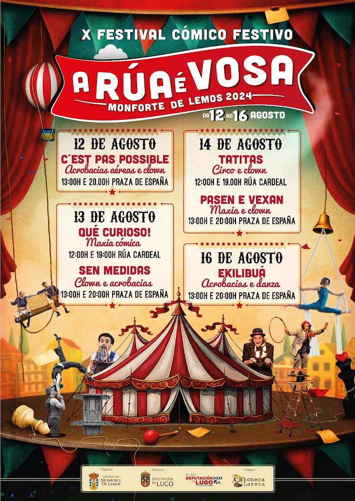 X Festival Cómico Festivo  en Monforte de Lemos