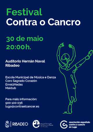 Fechas, información, programa, cartel, imágenes, mapa y ubicación de Festival Contra o Cancro  en  Ribadeo